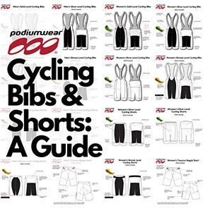 Podiumwear - Which Podiumwear Cycling Bibs/Shorts are Right For You - Gold, Silver, Bronze or Baggies?