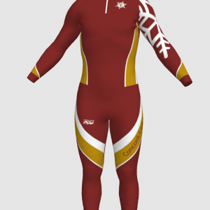 Podiumwear Unisex Bronze Two-Piece Race Suit