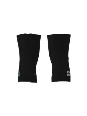 Podiumwear Dyed Black Kneewarmers