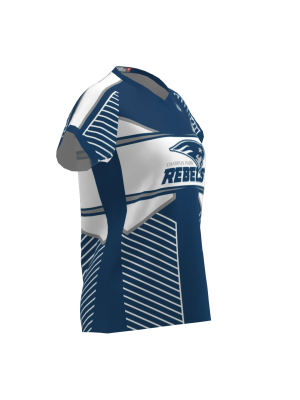 Podiumwear Women's Silver Short Sleeve MTB Jersey