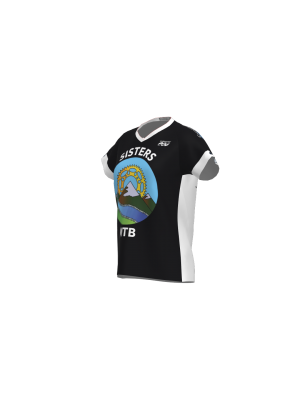 Podiumwear Women's Silver Short Sleeve MTB Jersey