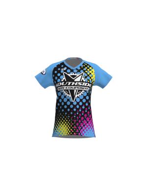 Podiumwear Women's Silver Short Sleeve MTB Jersey