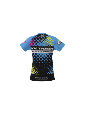 Podiumwear Women's Silver Short Sleeve MTB Jersey