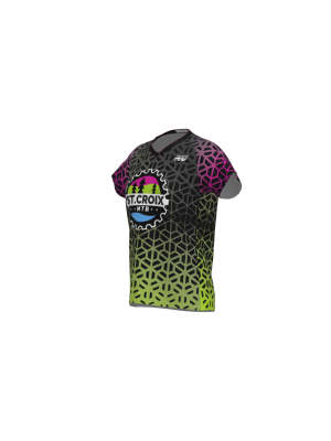 Podiumwear Women's Silver Short Sleeve MTB Jersey