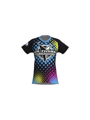 Podiumwear Women's Silver Short Sleeve MTB Jersey