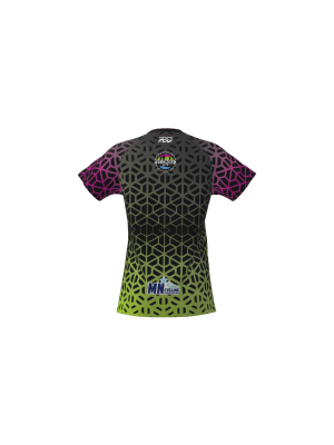 Podiumwear Women's Silver Short Sleeve MTB Jersey