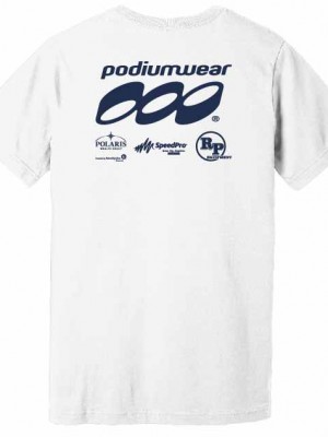 Podiumwear Men's 100% Poly Performance T-Shirt with Print