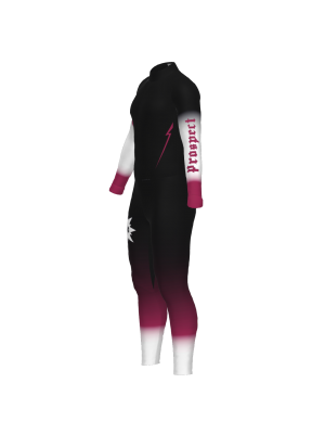 Podiumwear Unisex Gold One-Piece Race Suit