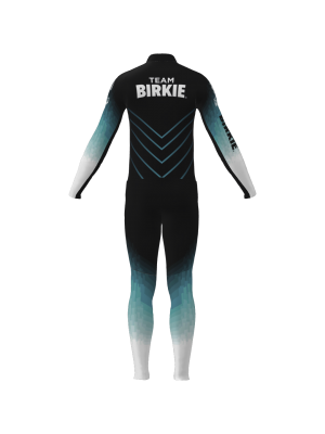 Podiumwear Unisex Gold Two-Piece Race Suit