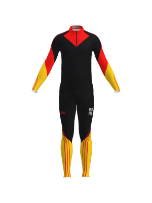 Podiumwear Unisex Gold Two-Piece Race Suit