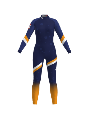 Podiumwear Women's Gold One-Piece Race Suit