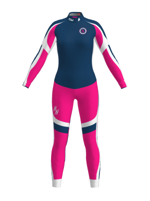 Podiumwear Women's Gold One-Piece Race Suit