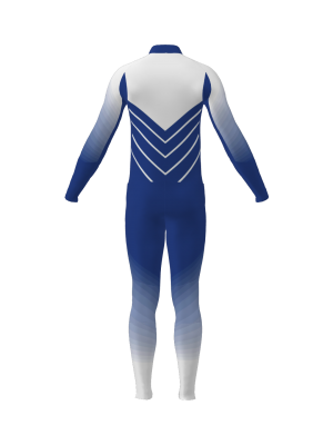 Podiumwear Unisex Gold Two-Piece Race Suit