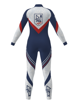 Podiumwear Women's Gold One-Piece Race Suit