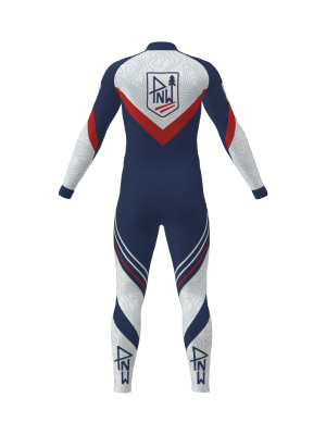 Podiumwear Unisex Gold One-Piece Race Suit