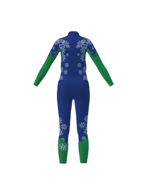 Podiumwear Women's Gold Two-Piece Race Suit