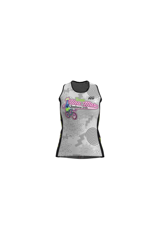 Podiumwear Women's Silver Bike Tank Gallery