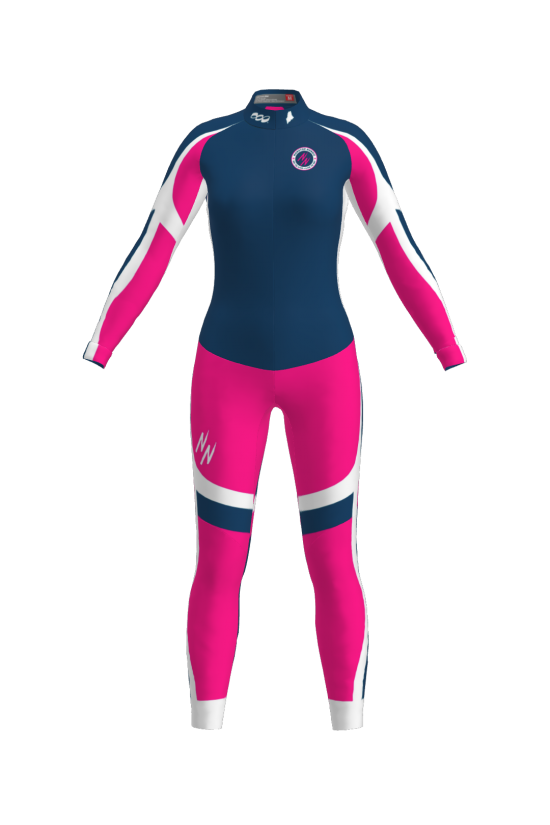 Podiumwear Women's Gold One-Piece Race Suit Gallery