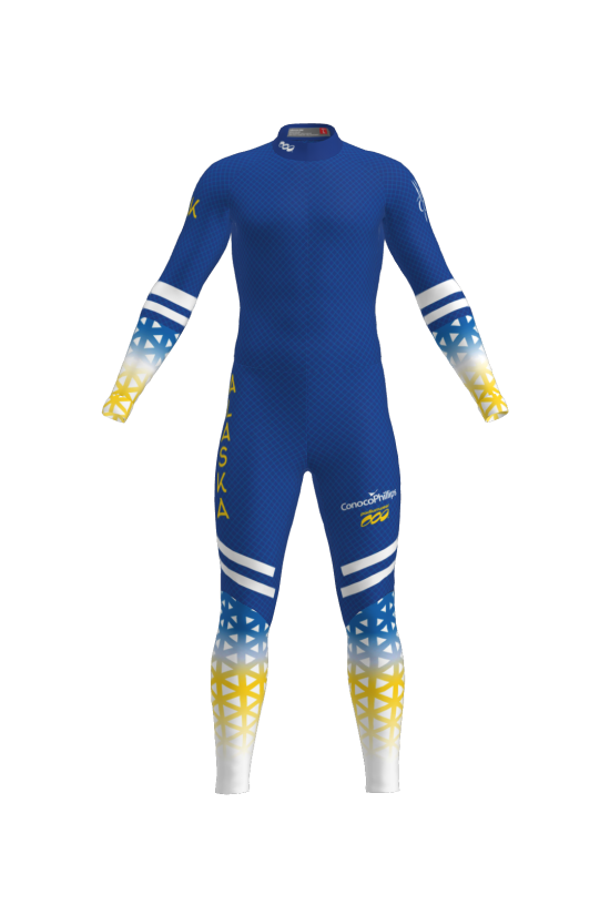 Podiumwear Unisex Gold One-Piece Race Suit Gallery