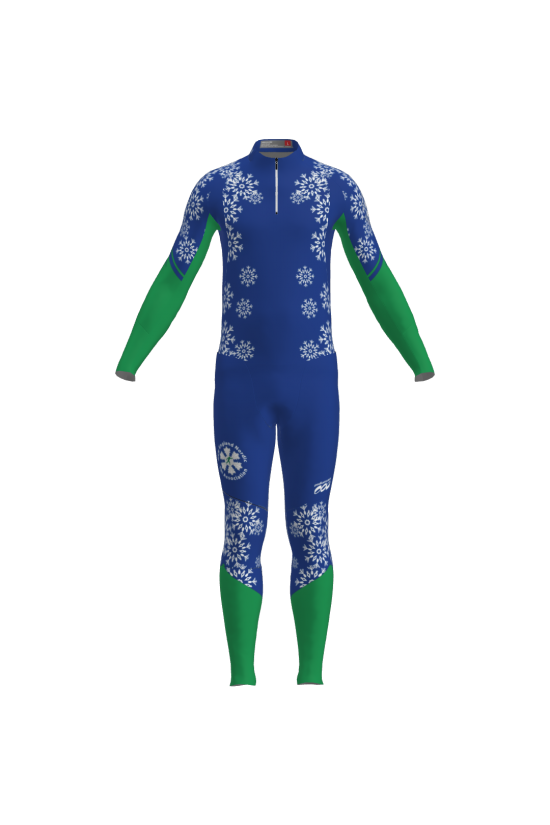 Podiumwear Unisex Gold Two-Piece Race Suit Gallery